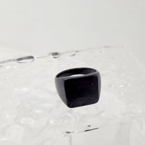 Brand New Black Square Ring Size: 10US